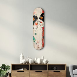 Wallity Girls in Yukata Pintura Decorativa de Vidrio Templado
